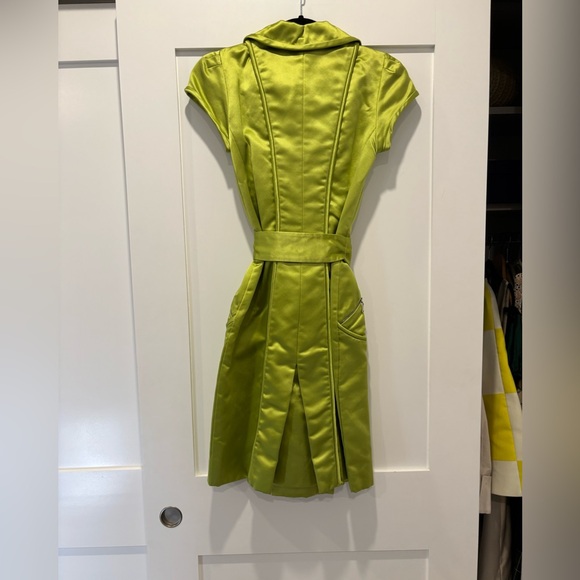 ***SOLD*** Louis Vuitton Spring 2003 Murakami Runway Chartreuse Dress - Picture 5 of 6